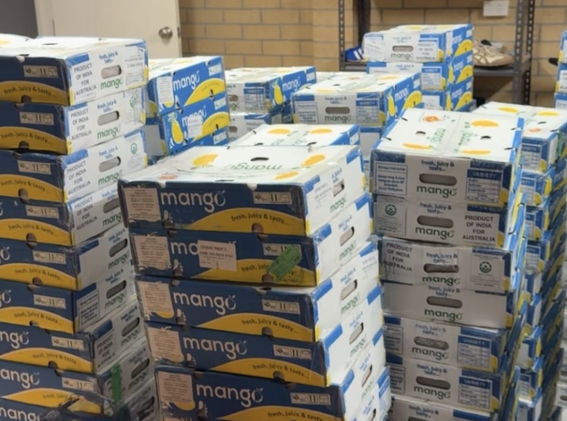 Mango stack room